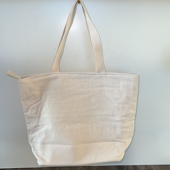 Canvas Tote Bag with Beading - Picture 3 of 13